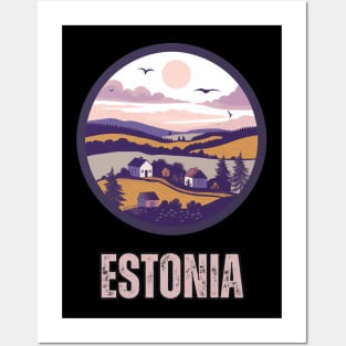 Estonia Posters and Art